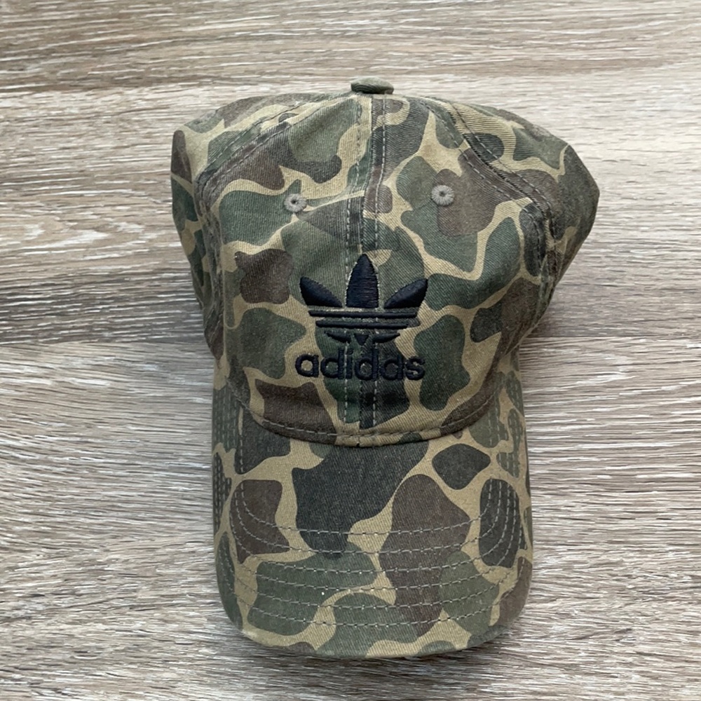 Camouflage Adidas Baseball Hat